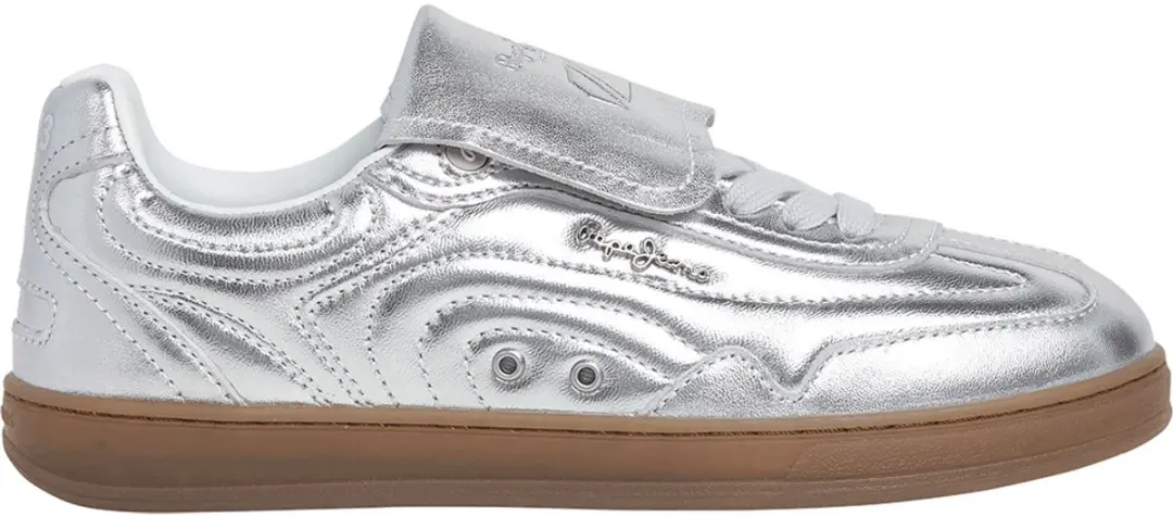 Pepe Jeans Ball Metal Schoenen Zilver EU 40 Vrouw