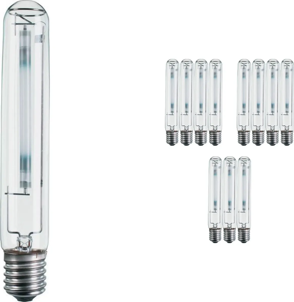 Philips SON-T PIA Plus 250W Voordeelpak - 12 Stuks