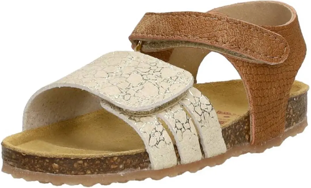 Develab 48410 Sandalen - Meisjes - Beige - Maat 24 - afbeelding 4 van 6
