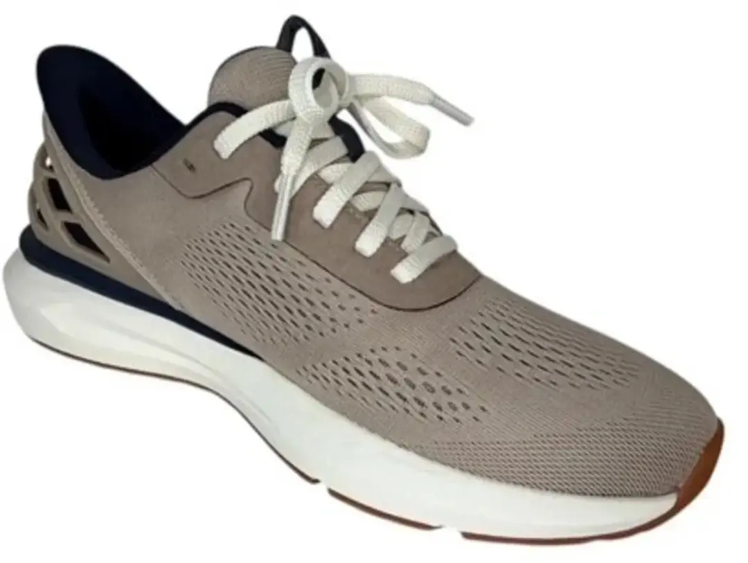 Kizik MATH-2605 heren sneakers - maat 45 beige - afbeelding 5 van 6