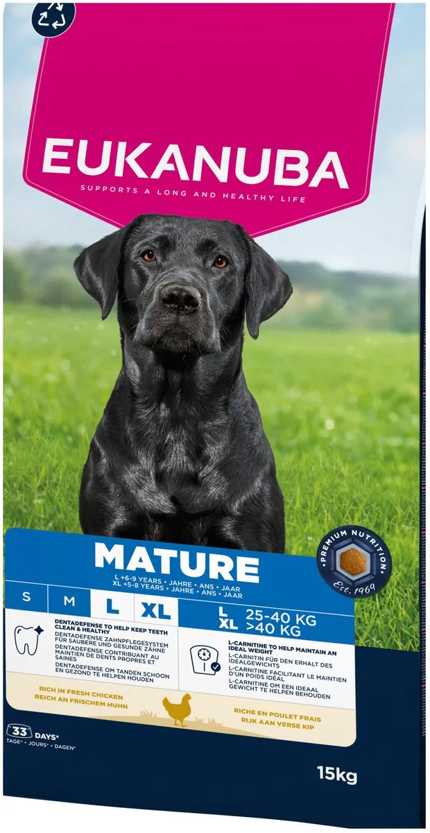 Eukanuba Mature Large Breed Hondenbrokken 15kg