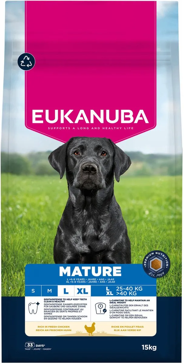 Eukanuba Mature Large Breed Hondenbrokken 15kg