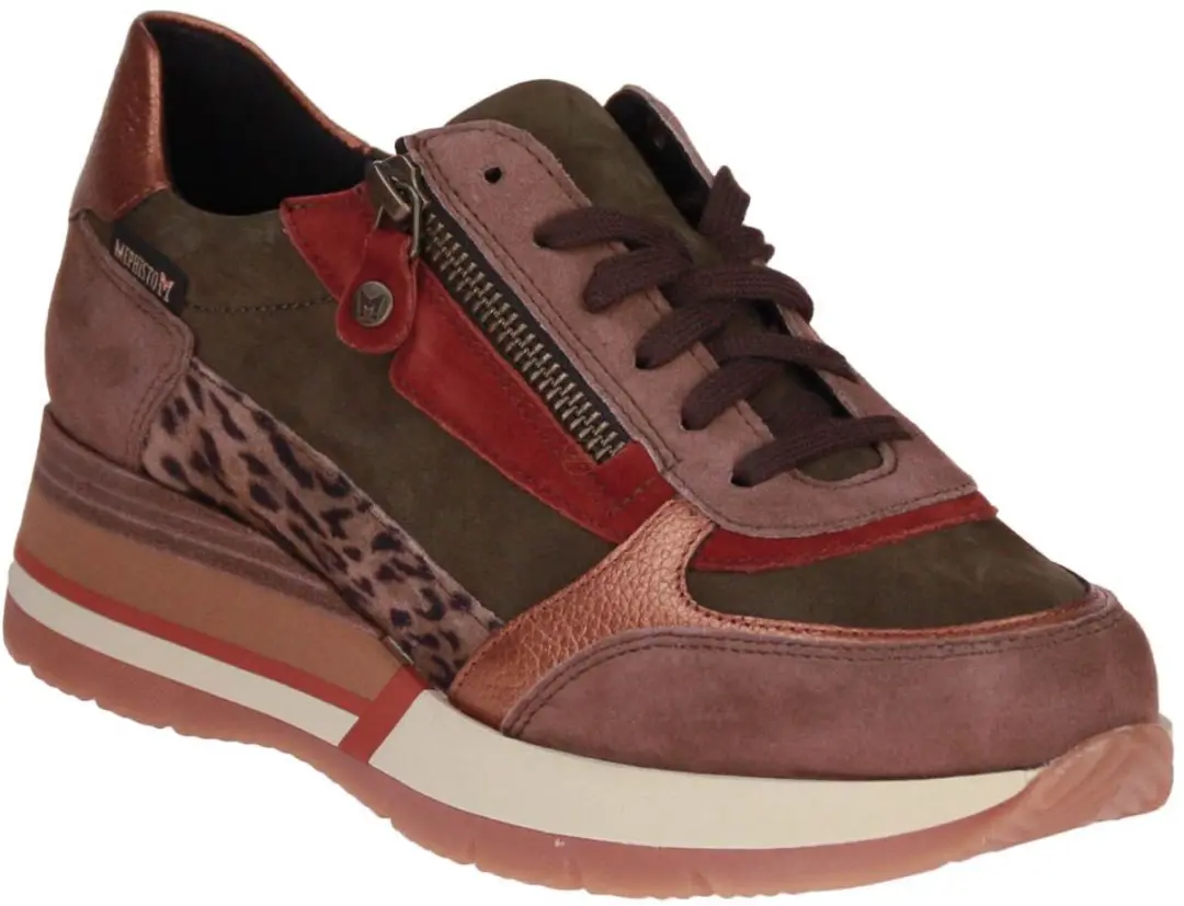 Mephisto - TIZIANA - Lage sneakersDames sneakers - Kleur: Groen - Maat: 40 - afbeelding 2 van 6