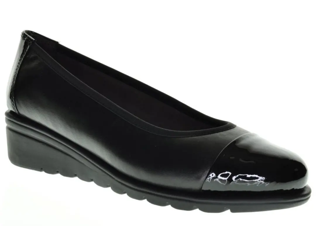 Caprice Dames Ballerina 9-22161-42 02B G-breedte Maat: 41 EU