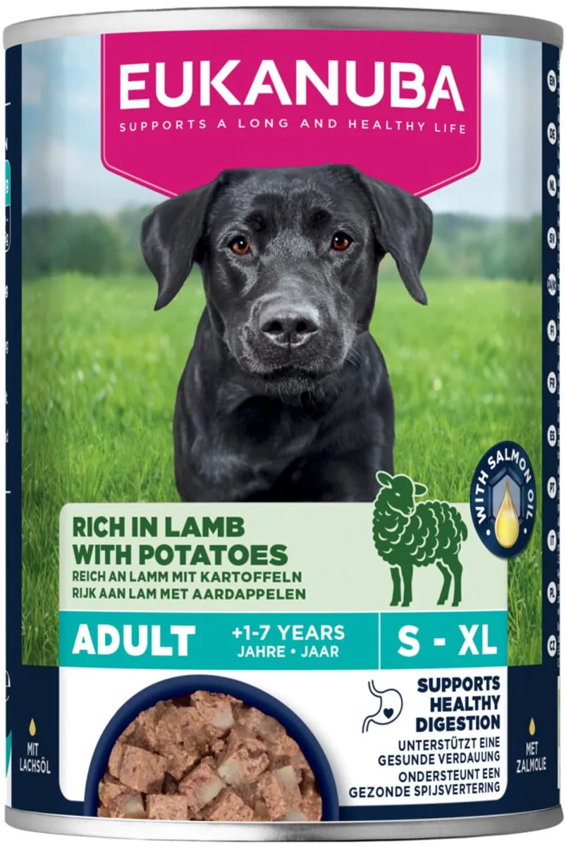 Eukanuba Nat Life Care Adult Lam & Aardappel Hondenvoer