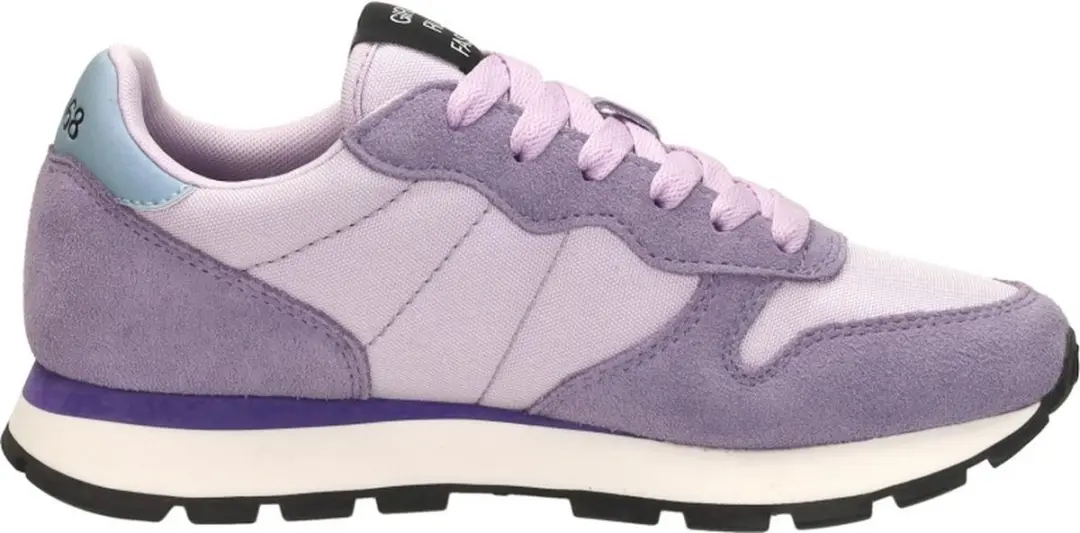 SUN68 Ally Solid Nylon Sneakers Laag