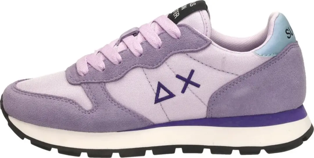 SUN68 Ally Solid Nylon Sneakers Laag - Lila - 38 - afbeelding 2 van 6