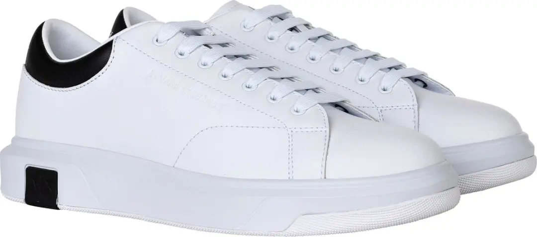 Giorgio Armani Low Top Sneakers XMS322XV12000001 - Wit - afbeelding 3 van 6