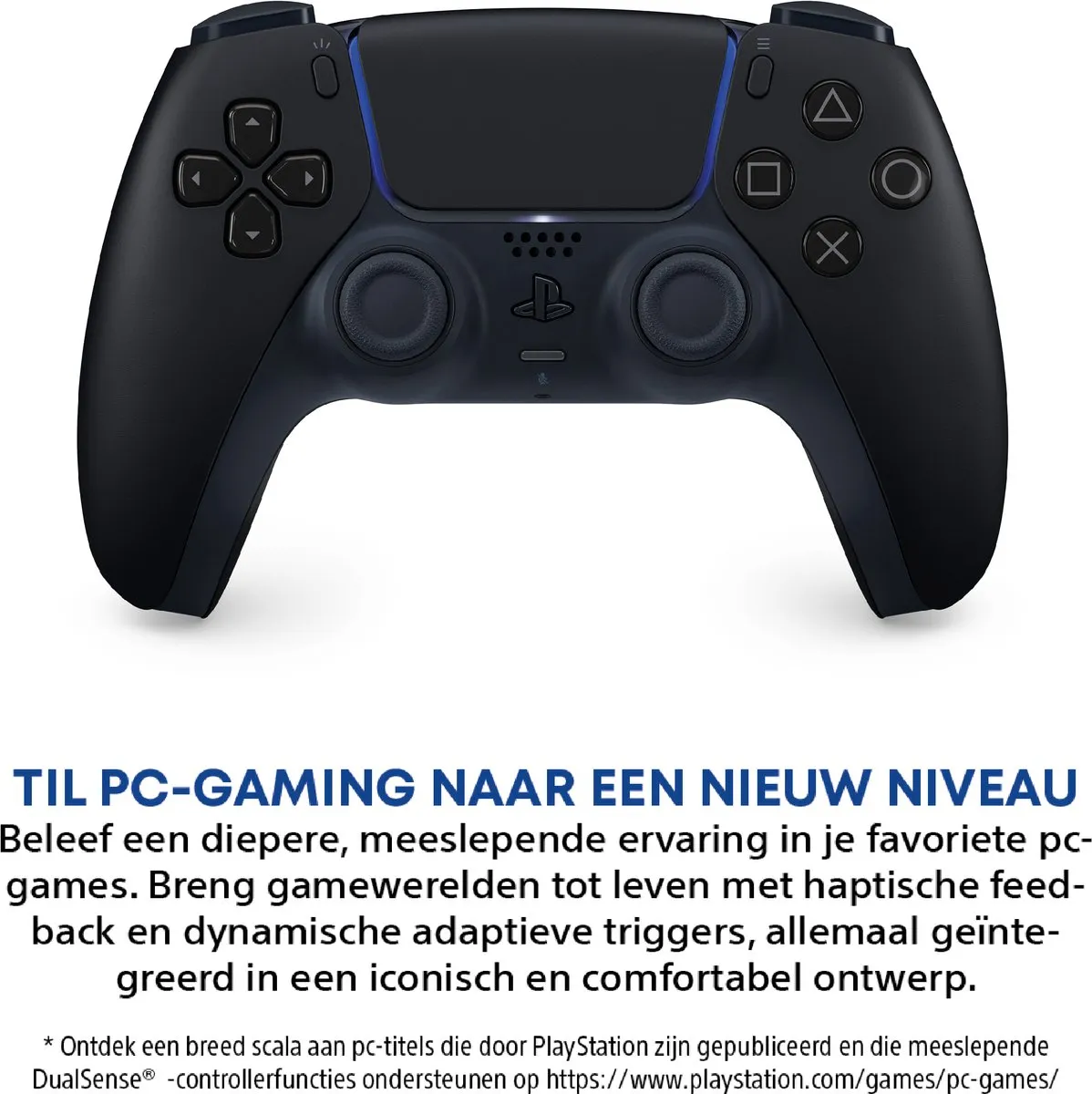 Sony PlayStation DualSense Controller 1000051643 - Zwart