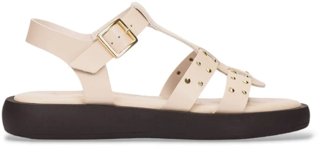 Wonders Leren sandalen Mousse
