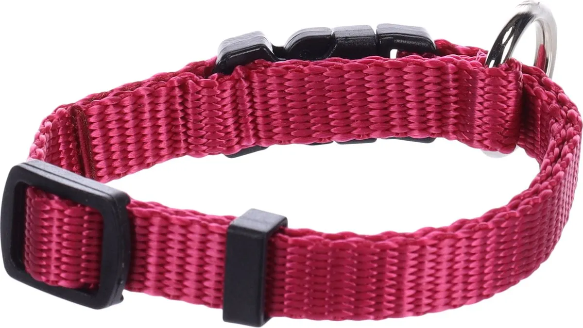 Flamingo Ziggi Halsband - Kersenrood XXS 15-25cm