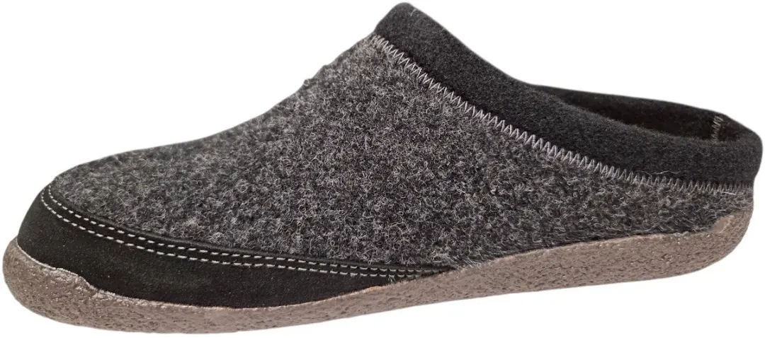 Q-Fit Bern 1 Heren Pantoffels - Zwart - 41 - afbeelding 4 van 6