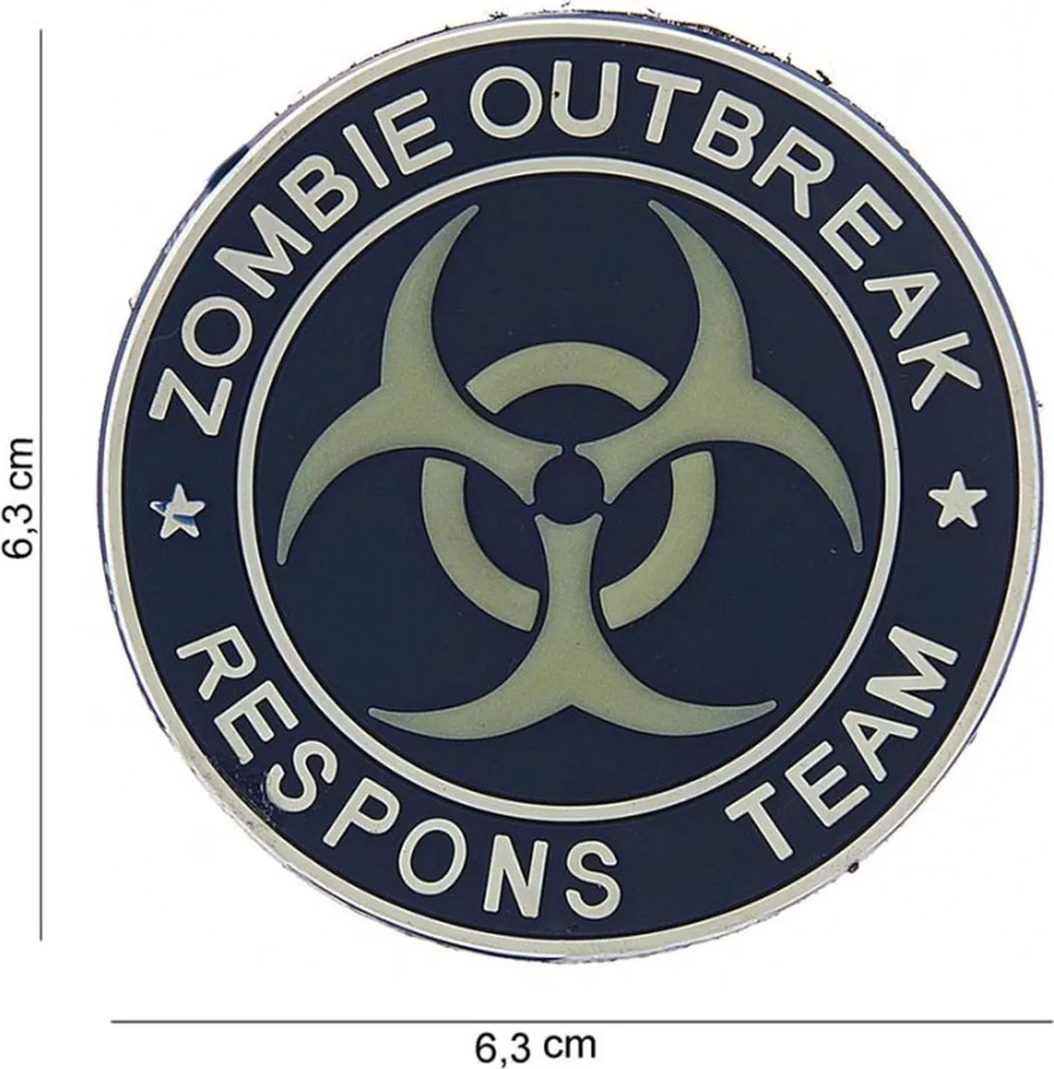 101 Inc Embleem 3D PVC Zombie Outbreak Respons Team 13005