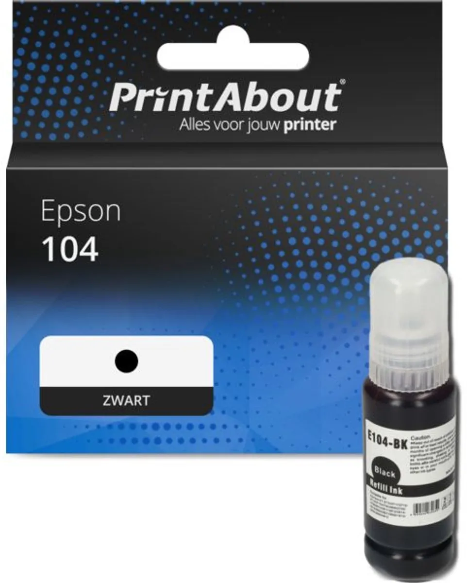 PrintAbout Inktcartridge C13T00P140 Zwart