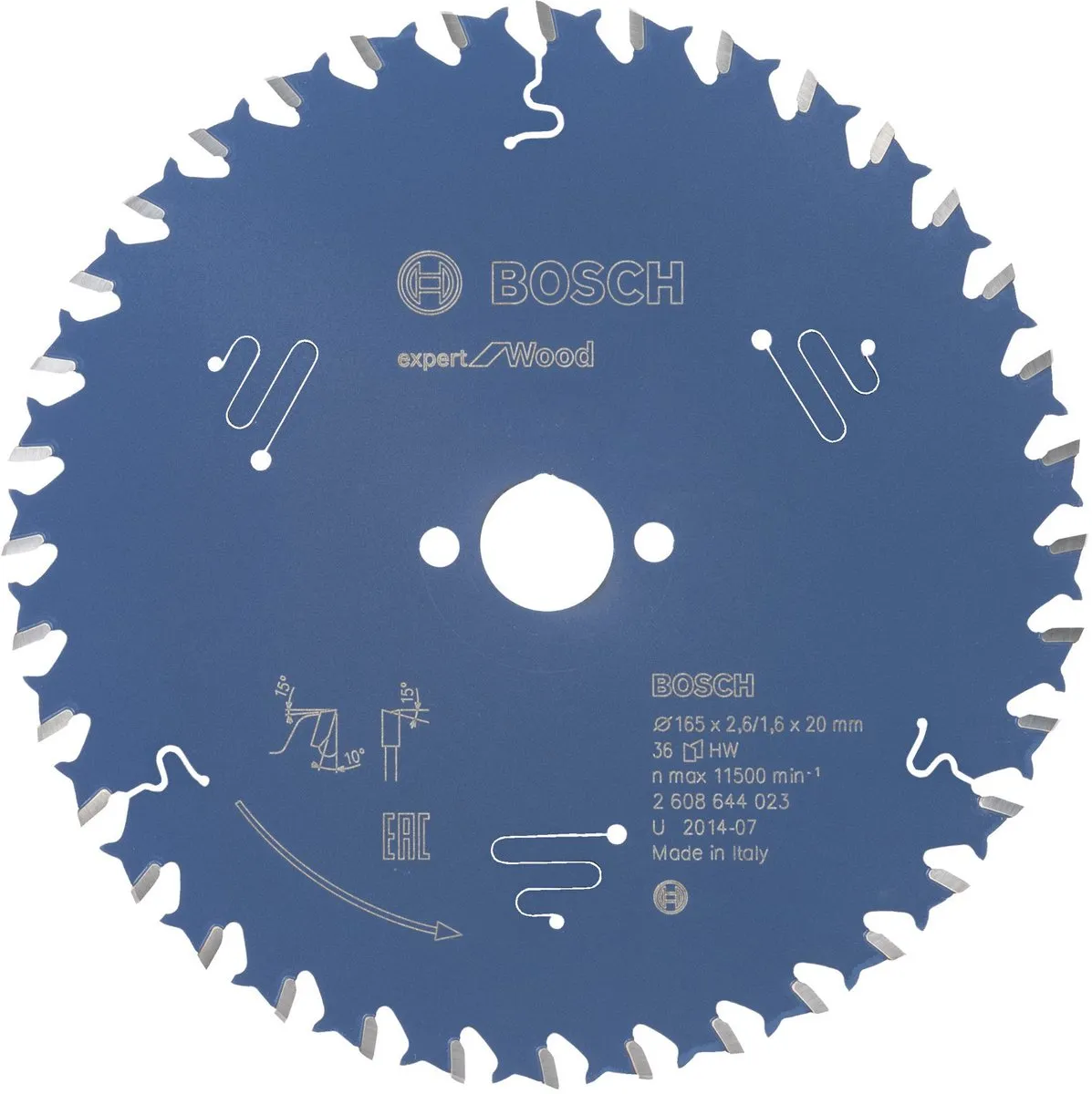 Bosch Expert for Wood Cirkelzaagblad 160mm