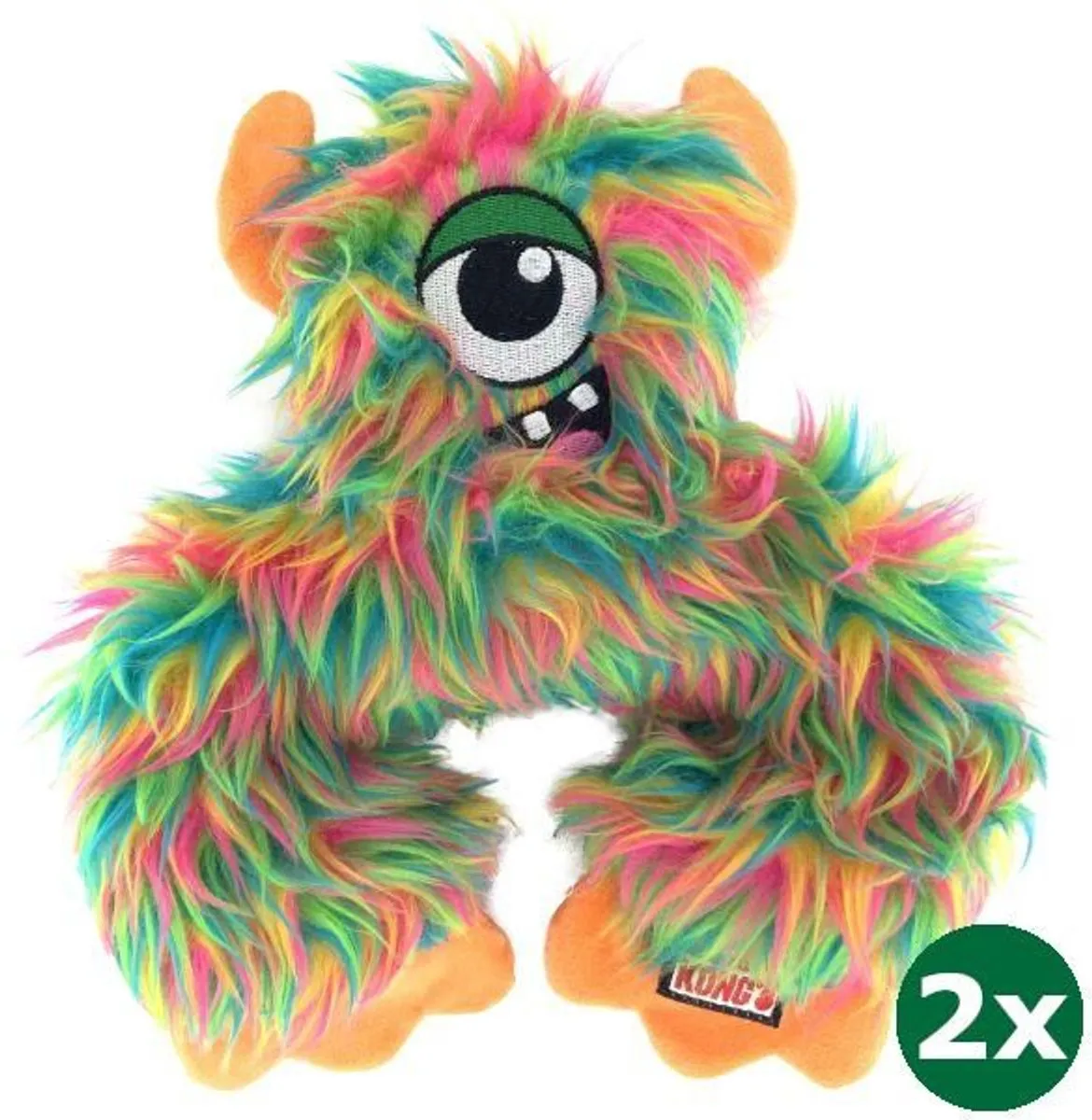 KONG Frizzle Frazzle Multicolor - 23x21x6cm