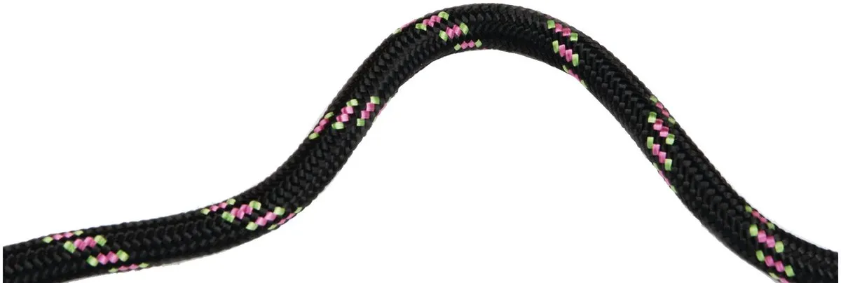 Beeztees Hondenriem Rond - 125cm x 13mm Zwart