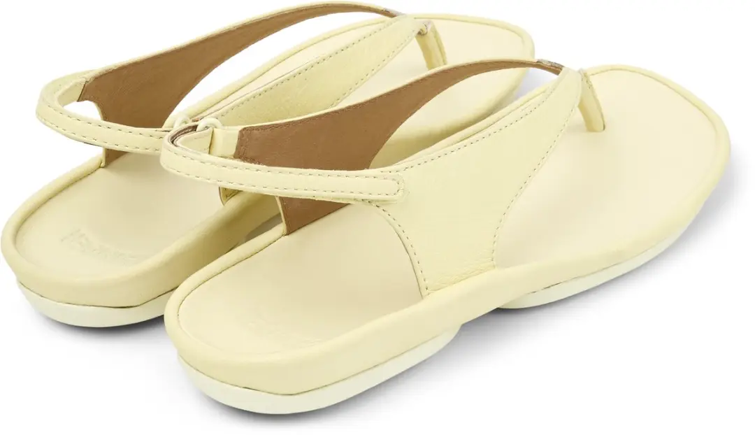 Camper Right Isla Sandalen - Damen - Pastel Geel - 37 - afbeelding 4 van 6