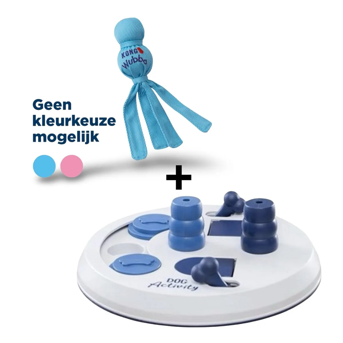 KONG Trixie Dog Activity Flip Board & Wubba Puppy
