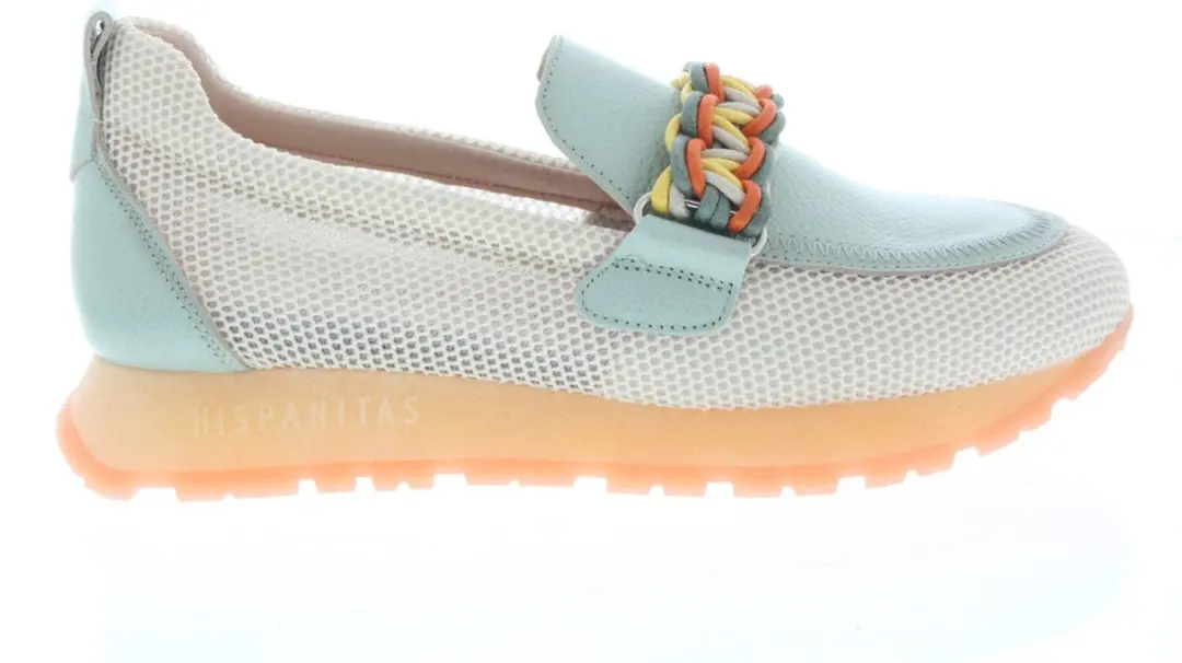 Dames Instappers & Ballerina's Hispanitas Hispanitas Hv253948 Eucalipto Mintgroe