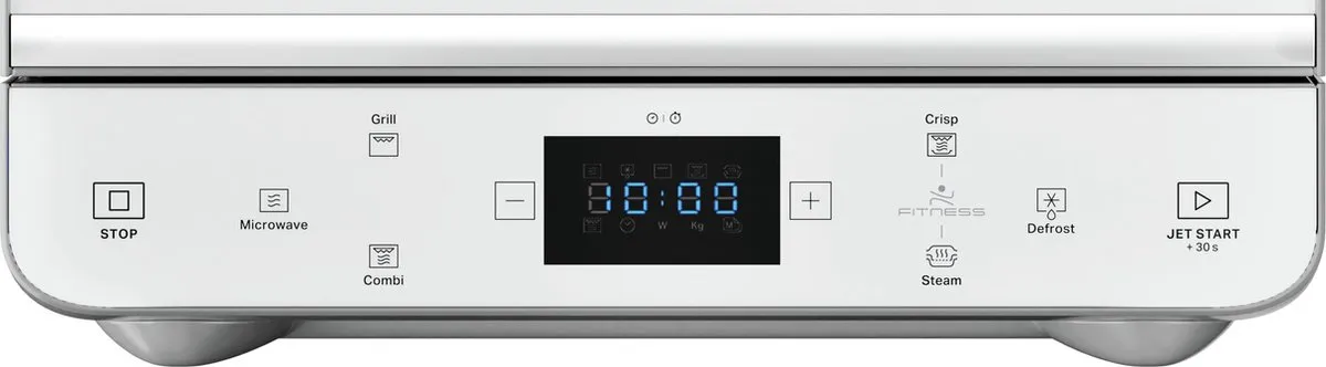 Whirlpool MAX 49 WSL Magnetron 700W - 13L - Zilver - afbeelding 3 van 4