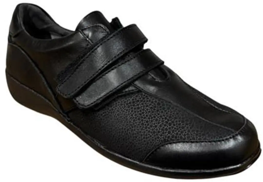 Q-Fit Nola Klittenbandschoenen 39 - Zwart - afbeelding 4 van 5