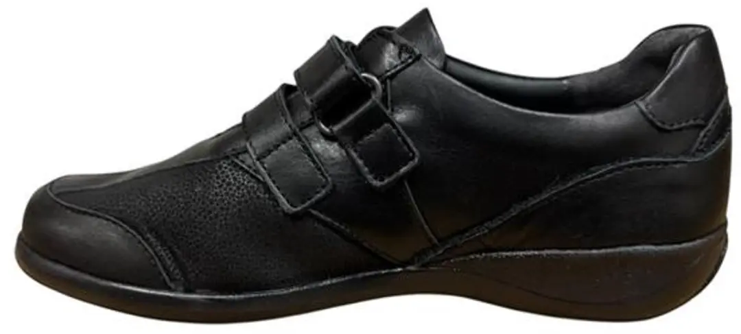 Q-Fit Nola Klittenbandschoenen 39 - Zwart - afbeelding 2 van 5