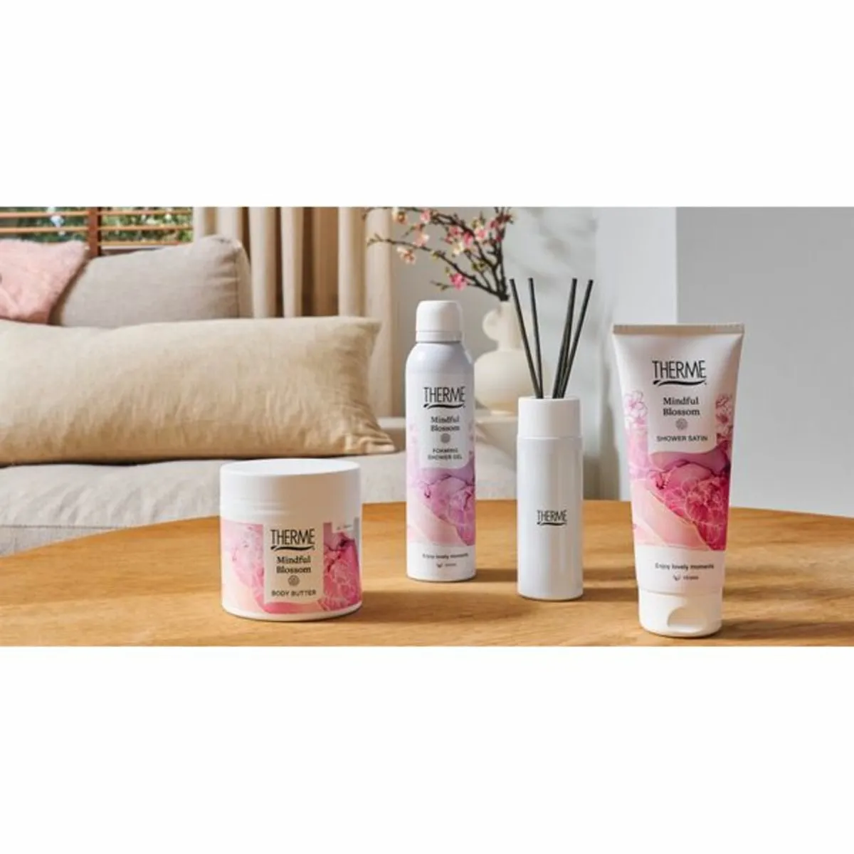 Therme Mindful Blossom Body Mist - 3x60ml
