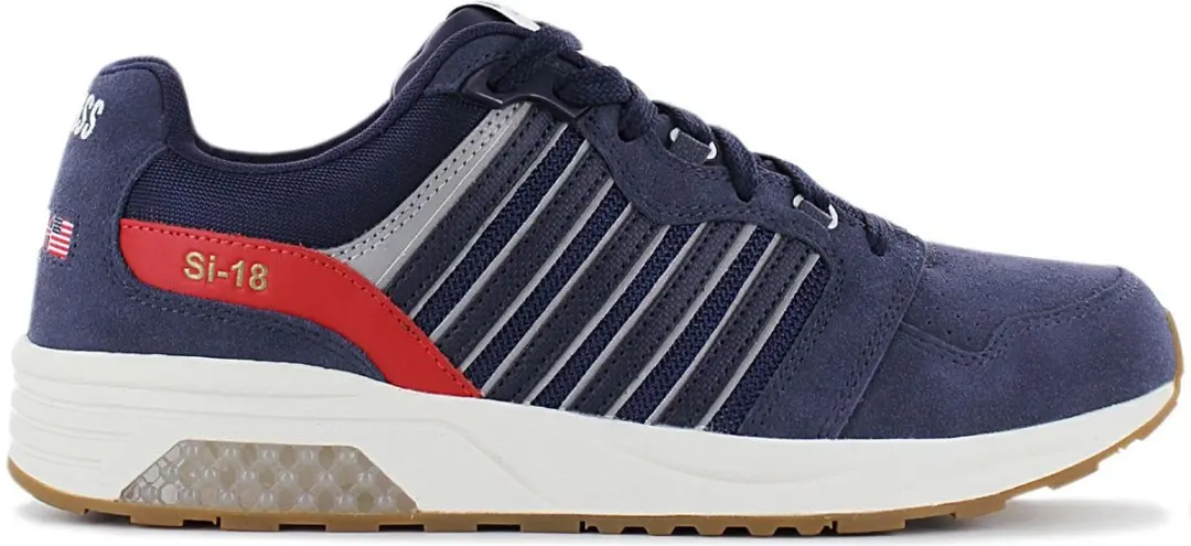 K-Swiss Heren SI 18 Rannell Sneaker low 08533-439-M VINT PEACOT/SAMBA/SNOW