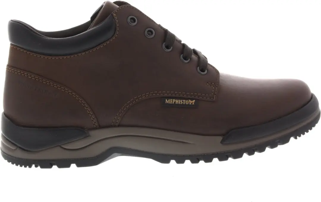 Heren Veterschoenen Mephisto Clement Grizzly Dark Brown Donkerbruin