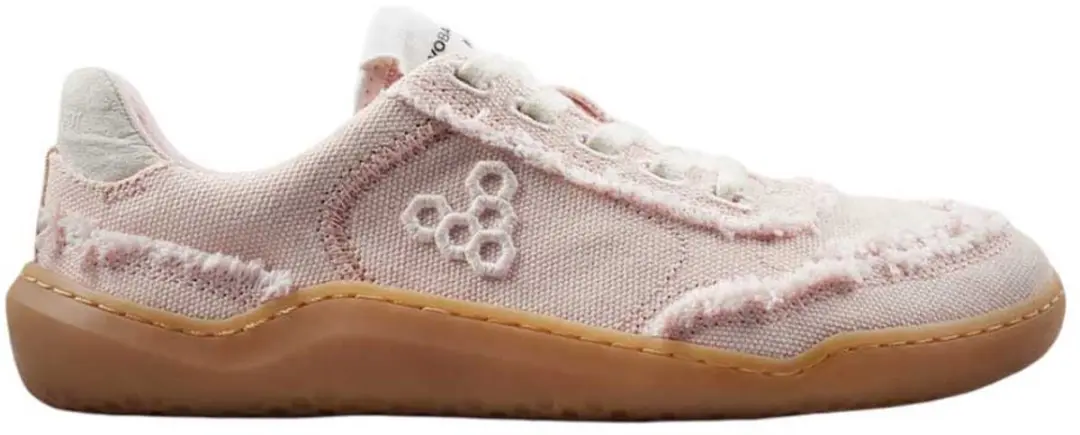Vivobarefoot Gobi Canvas Barefoot Schoenen Beige,Roze EU 41 Vrouw