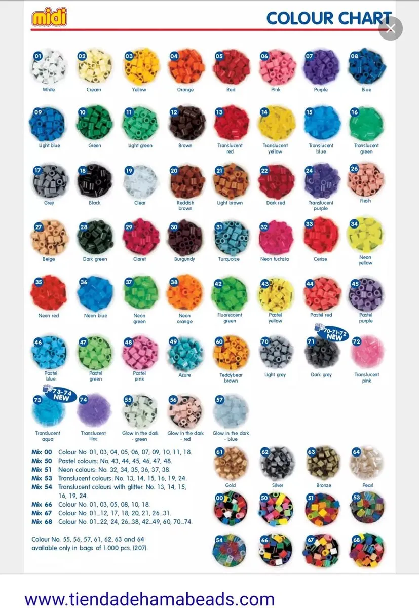 Hama Pallet Roze - 10 Kleuren