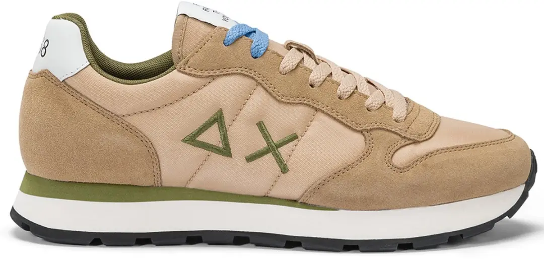 Sun68 Tom Solid Sneakers - Heren - Beige - Maat 43 - afbeelding 3 van 6