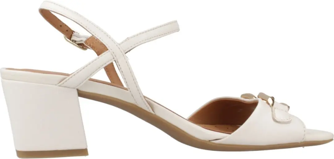 Dames Sandalen met Blokhak en Gesp