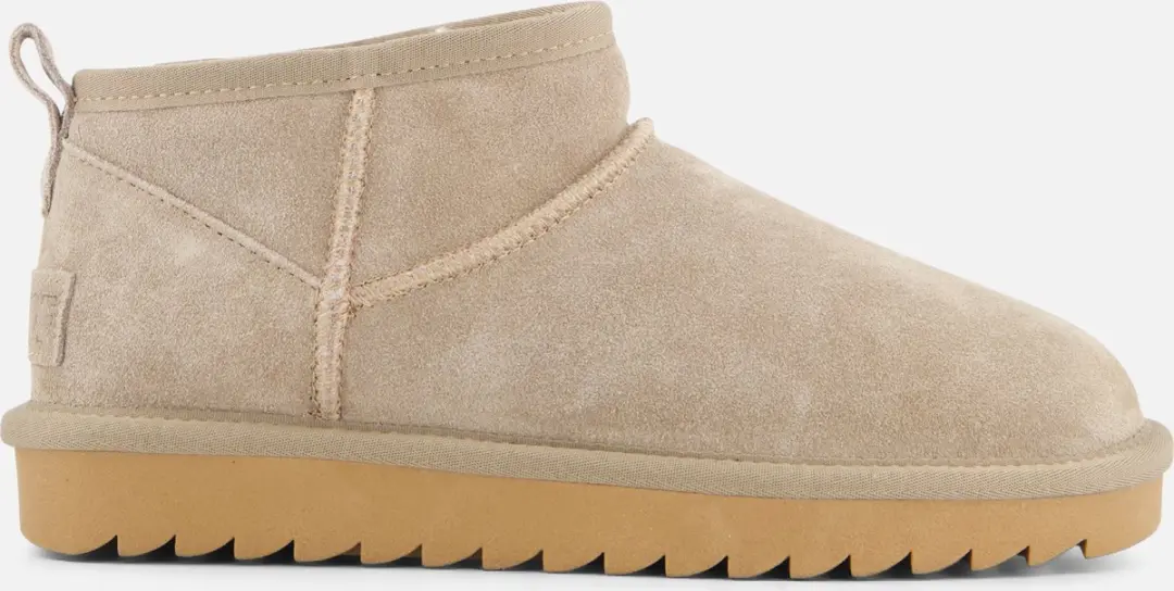 Colors of California Enkellaarsjes taupe Suede