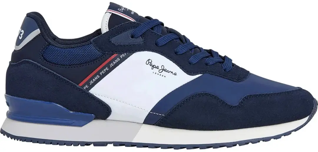 Pepe Jeans London Mood Schoenen Blauw EU 46 Man