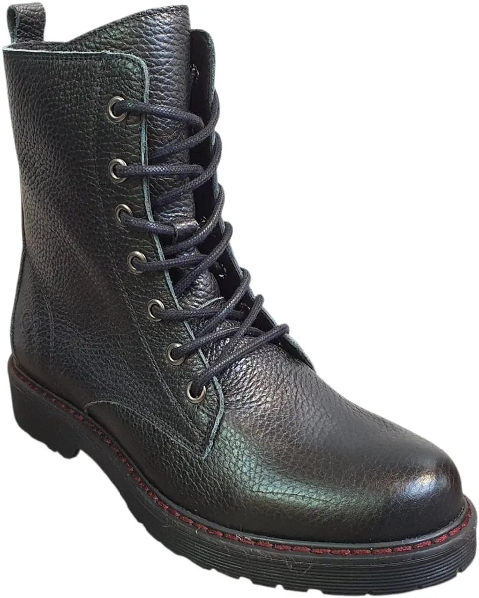 AQA Veterschoenen Hoog Veterschoenen Hoog - zwart - Maat 43 - afbeelding 2 van 6