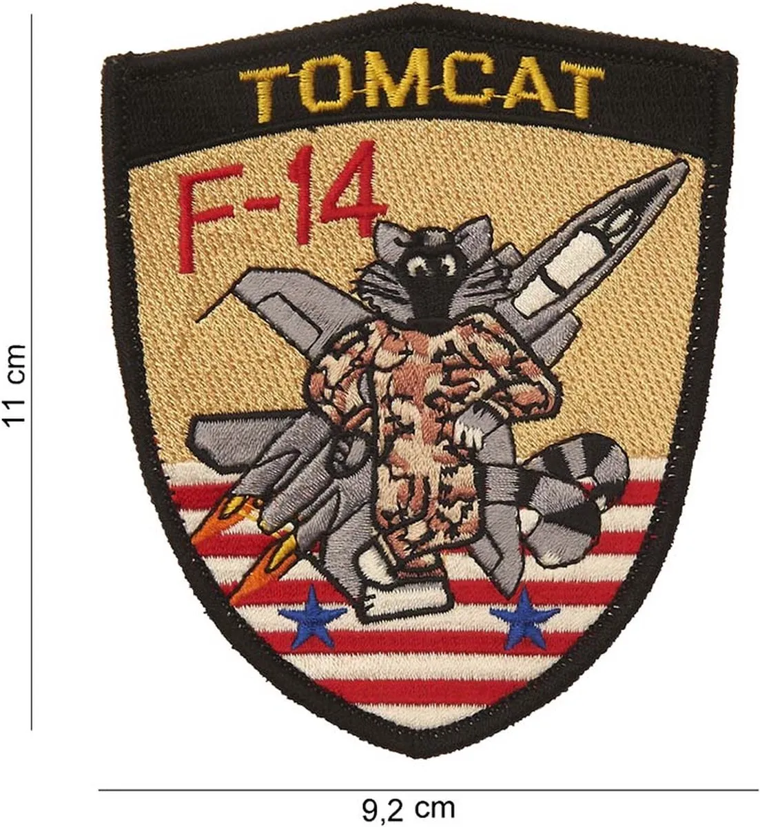 101 Inc Embleem Stof Tomcat F-14 11701
