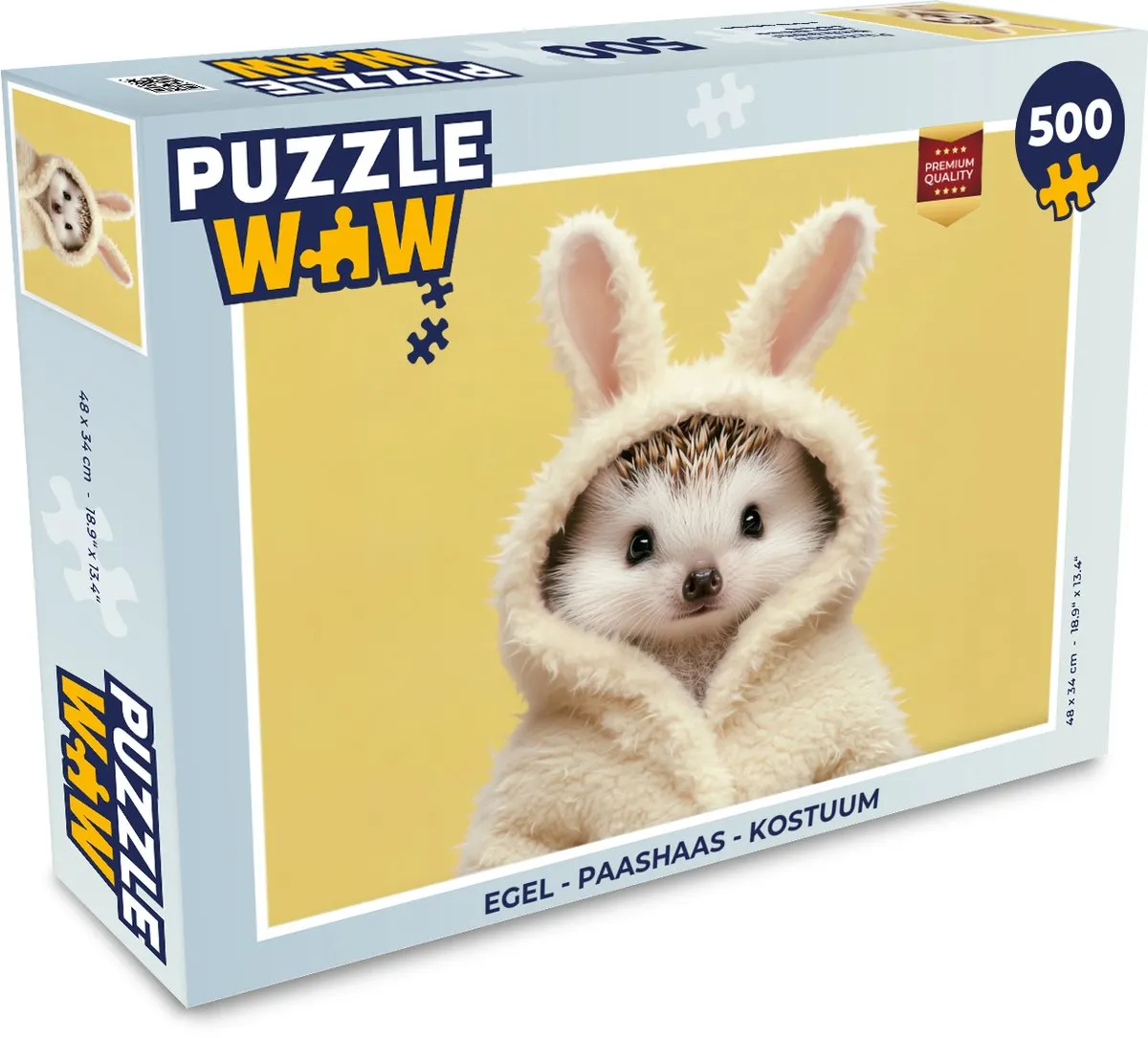 PuzzleWow Paashaas Legpuzzel 500 Stuks