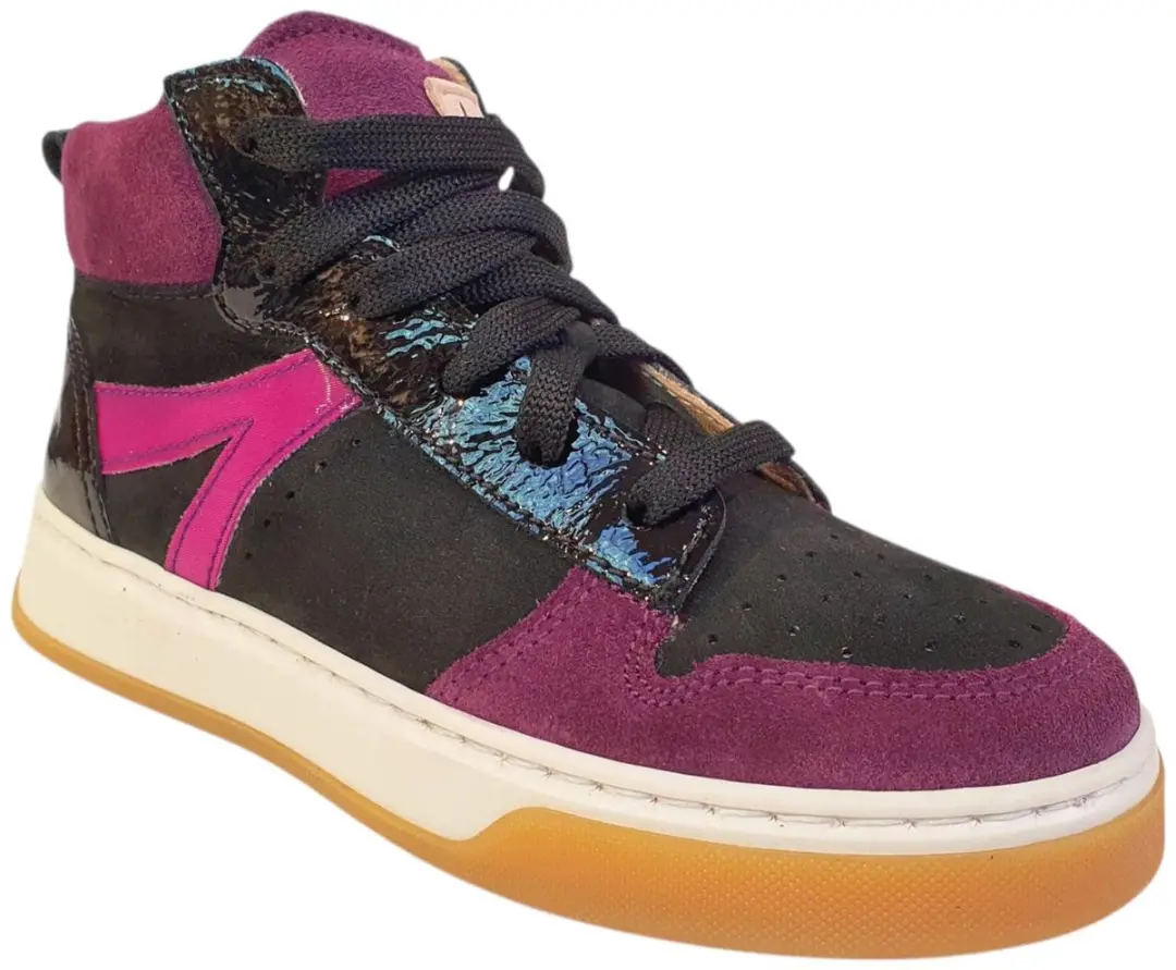 Beberlis 24847 Veterschoenen Maat 30 - Paars - afbeelding 2 van 5