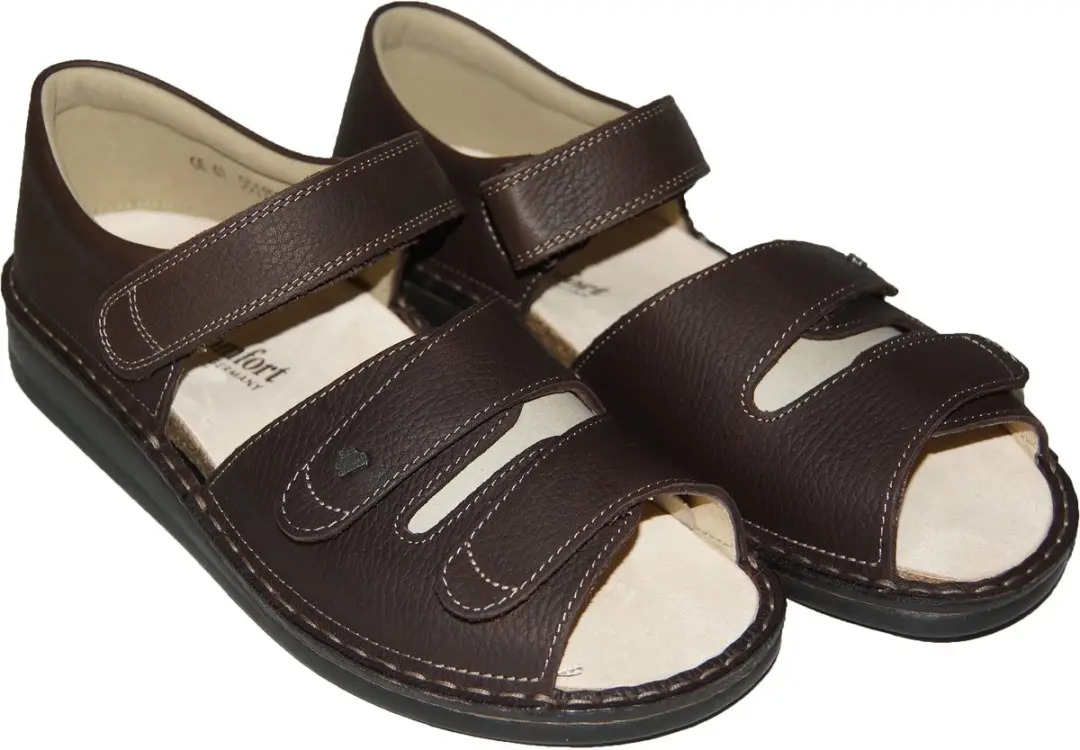Finn Comfort Baltrum Sandalen 45 - Bruin - afbeelding 6 van 6