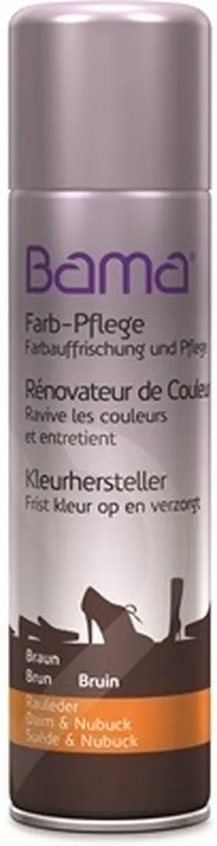 Bama Kleurhersteller Spray Bruin Suède en Nubuck
