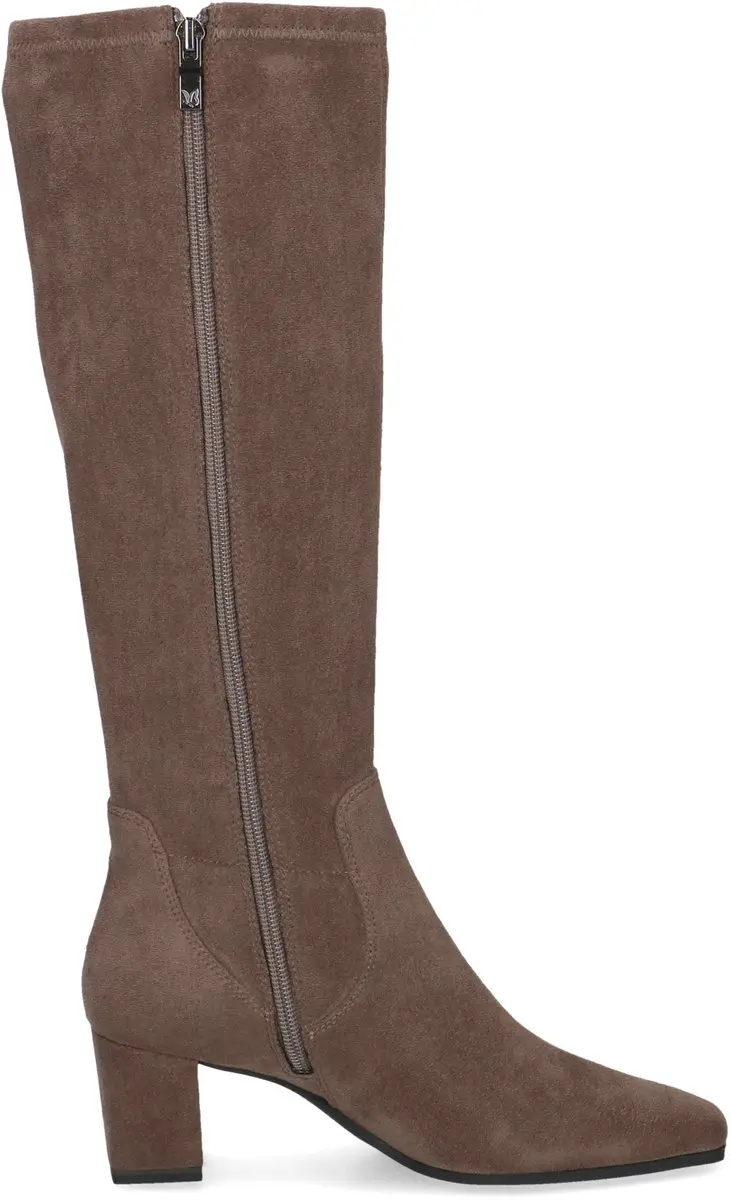Caprice 9-9-25547-41 306 Lange Laarzen Beige Stretch Dames