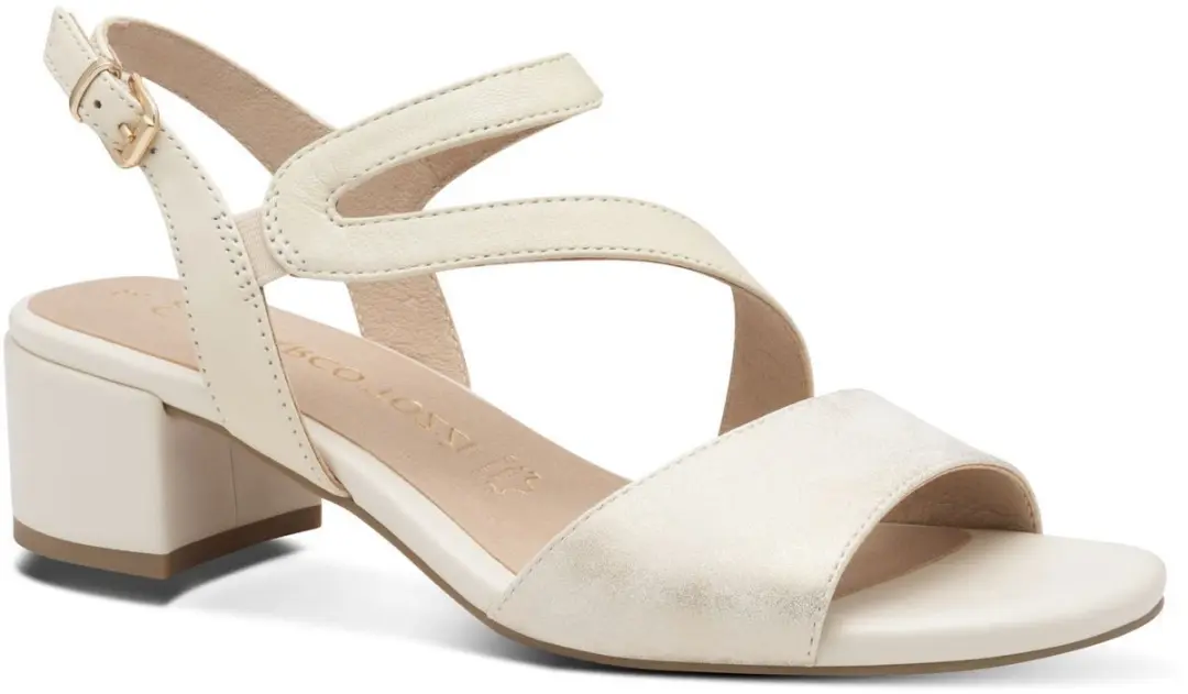 Marco Tozzi Dames Sandaal 2-28209-44 436 F-breedte Maat: 37 EU