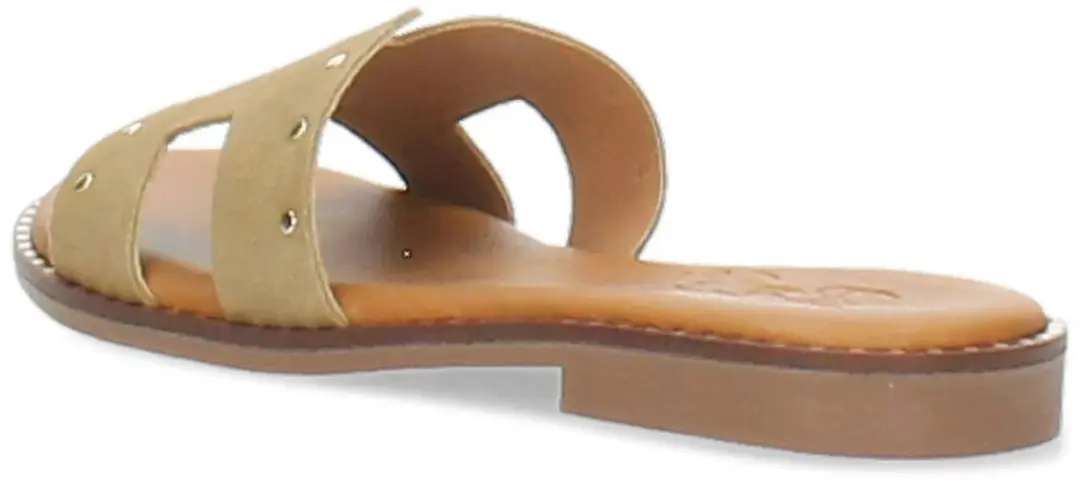 OH MY SANDALS 5840 Slides Beige - afbeelding 4 van 5