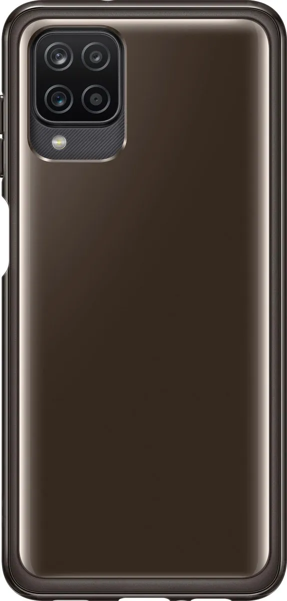 Samsung Soft Clear Hoesje Galaxy A02s EF-QA026TBEGEU - Zwart