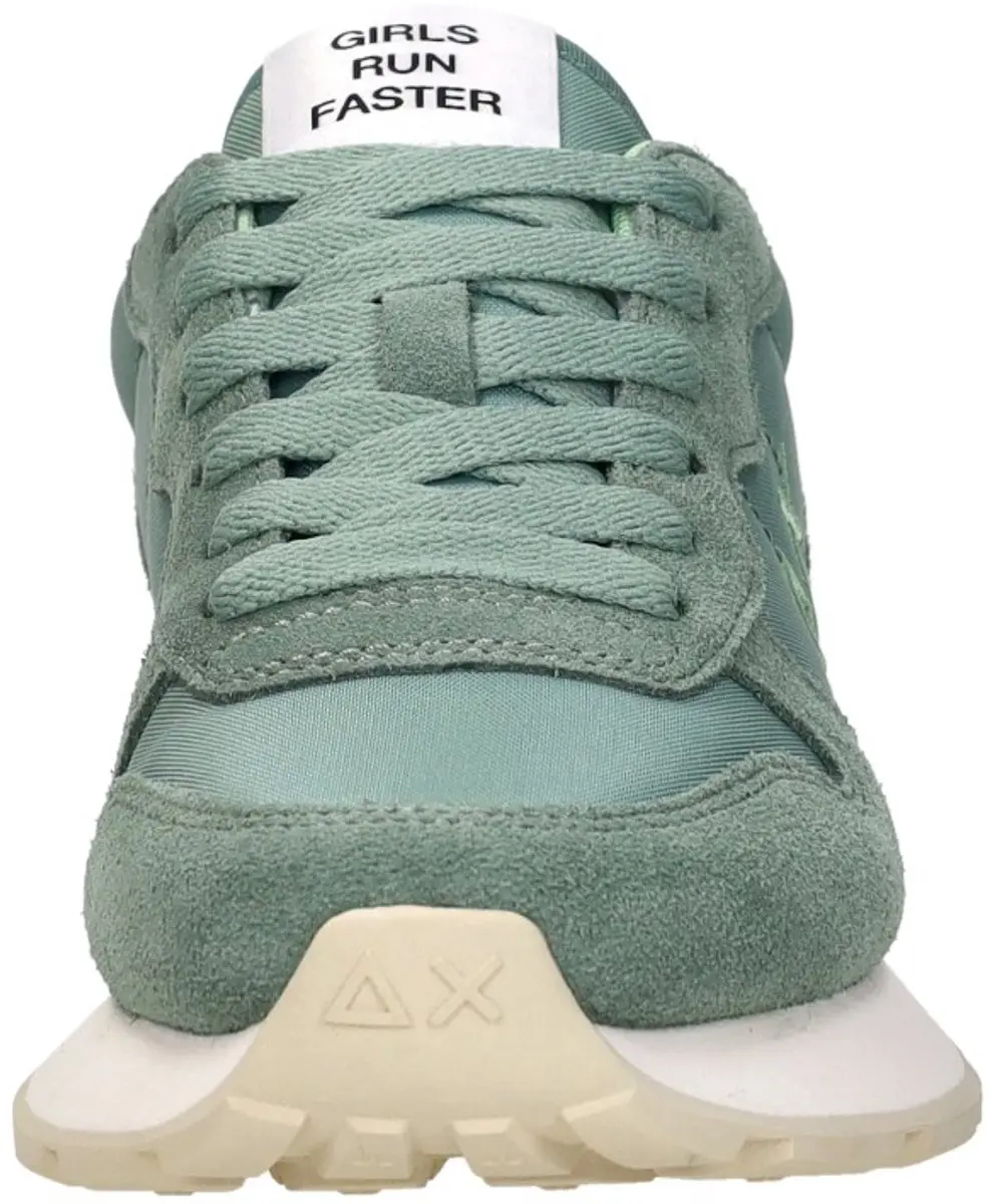 Sun 68 Ally Solid Nylon Sneakers - Dames - Groen - Maat:41 - afbeelding 3 van 6