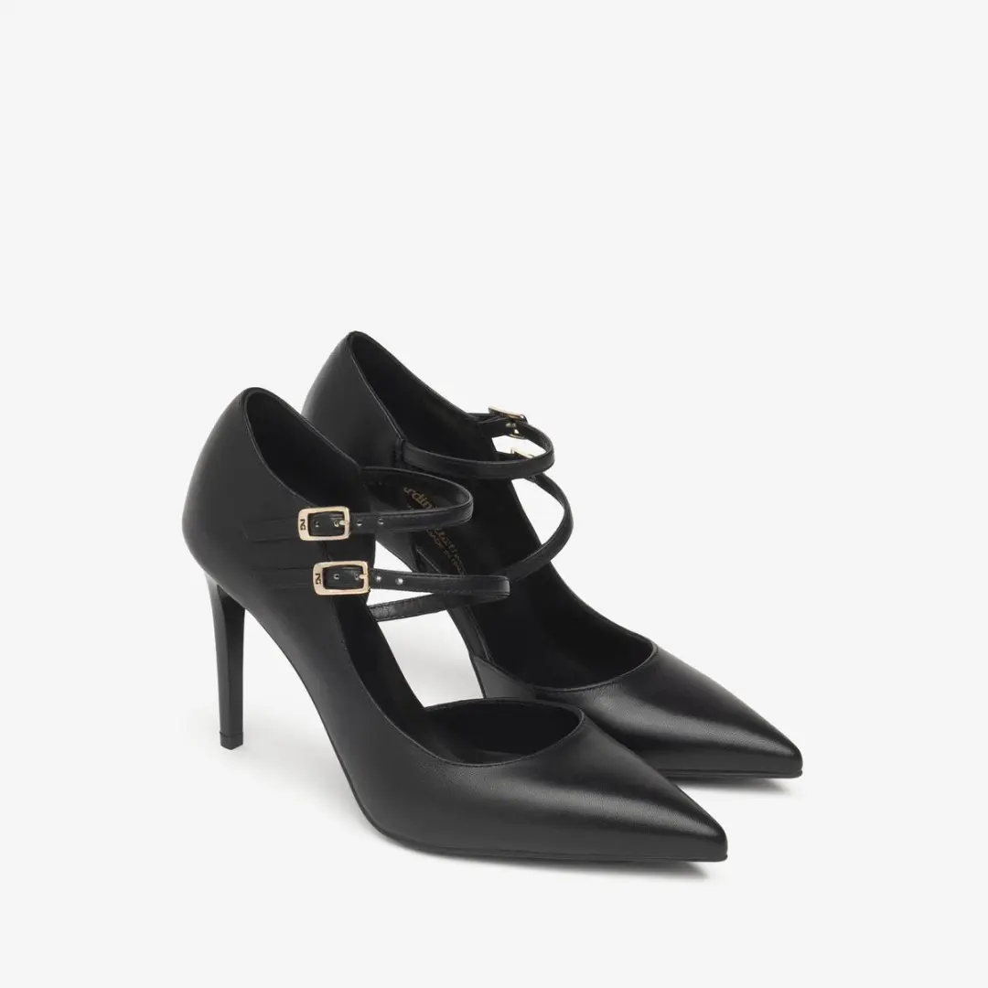 Schoenen Met Hak Nerogiardini Nappa Pandora Zwart Tpu Breia Missi