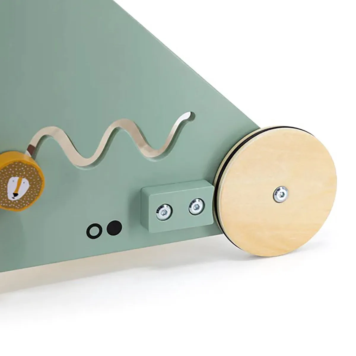Trixie Houten Loopwagen Multi - Activiteitenbord