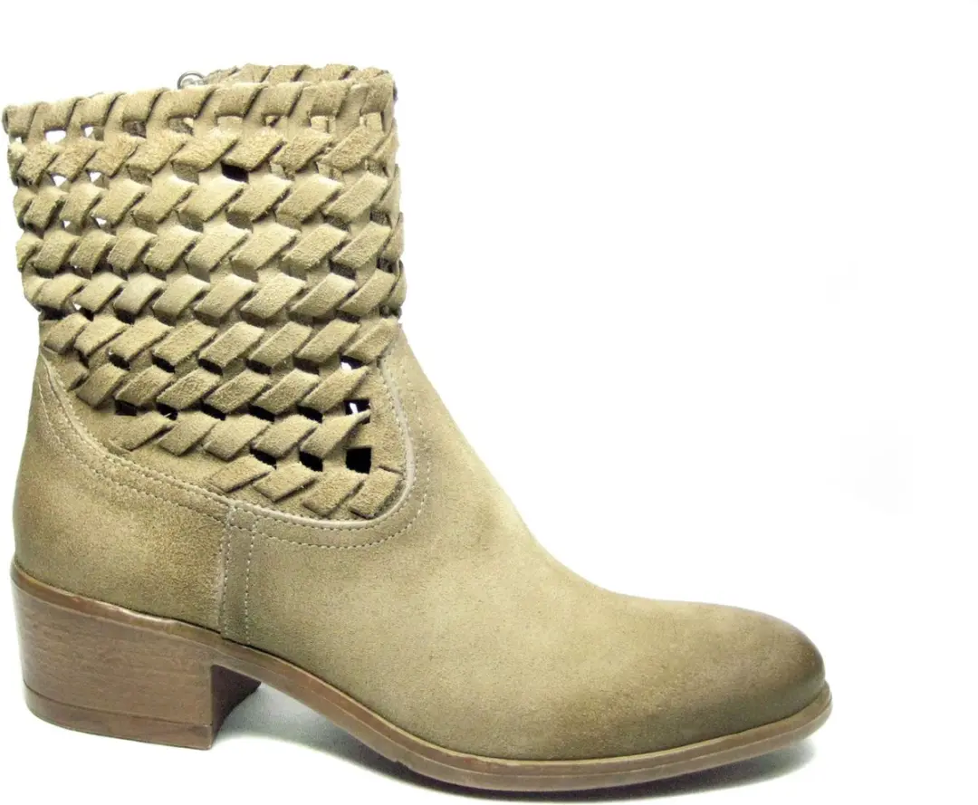 Mjus Enkellaarzen L48213 Taupe - afbeelding 4 van 5